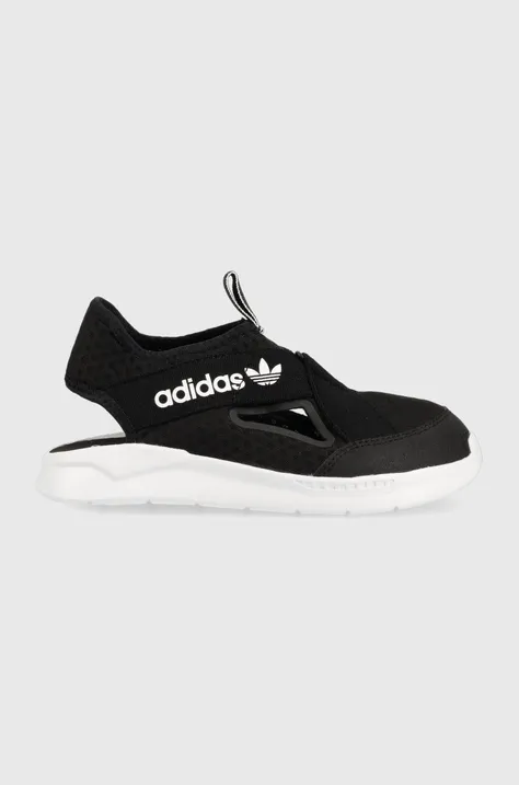 Παιδικά σανδάλια adidas Originals 36 SANDAL C χρώμα: μαύρο