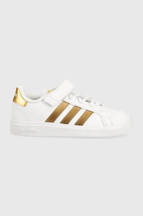 Παιδικά αθλητικά παπούτσια adidas GRAND COURT 2. χρώμα: άσπρο