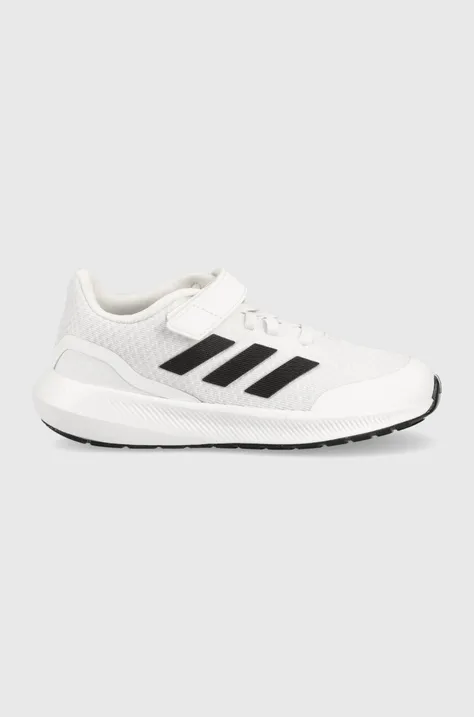 Παιδικά αθλητικά παπούτσια adidas RUNFALCON 3. EL K χρώμα: άσπρο