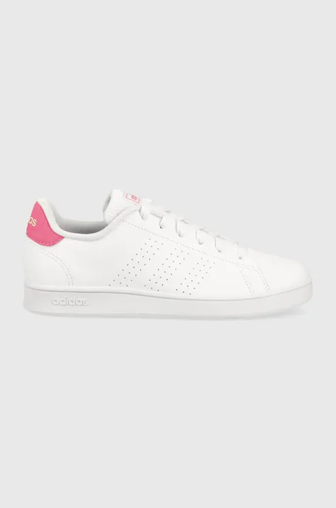 Παιδικά αθλητικά παπούτσια adidas ADVANTAGE K χρώμα: άσπρο