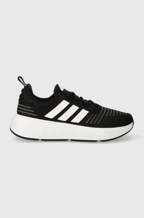 Παιδικά αθλητικά παπούτσια adidas SWIFT RUN23 J χρώμα: μαύρο