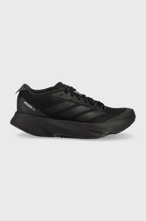 Παιδικά αθλητικά παπούτσια adidas Performance ADIZERO χρώμα: μαύρο