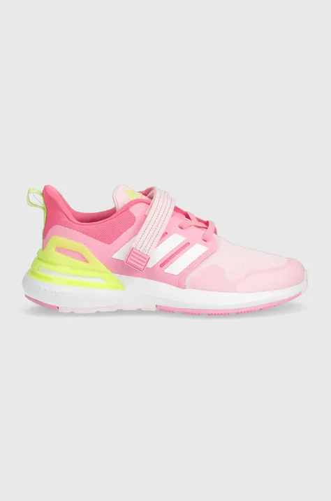 Παιδικά αθλητικά παπούτσια adidas RapidaSport EL K χρώμα: ροζ