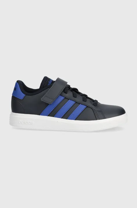 Dječje tenisice adidas GRAND COURT 2.0 EL boja: tamno plava