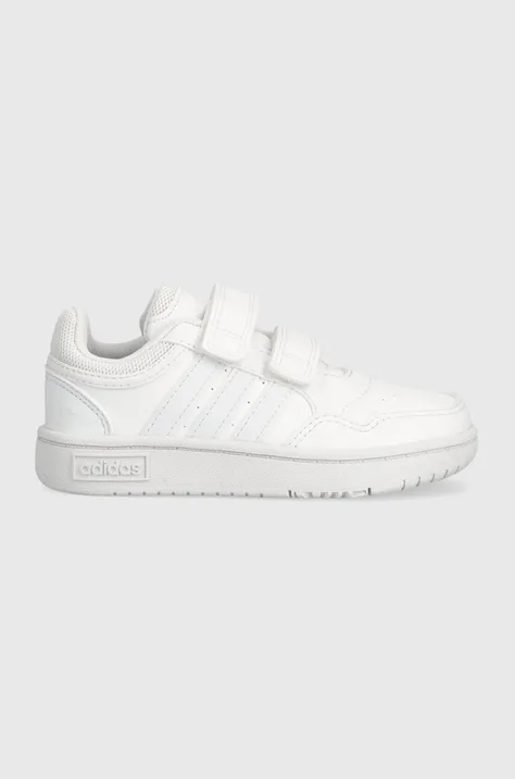 adidas Originals sneakers pentru copii HOOPS 3.0 CF C culoarea alb