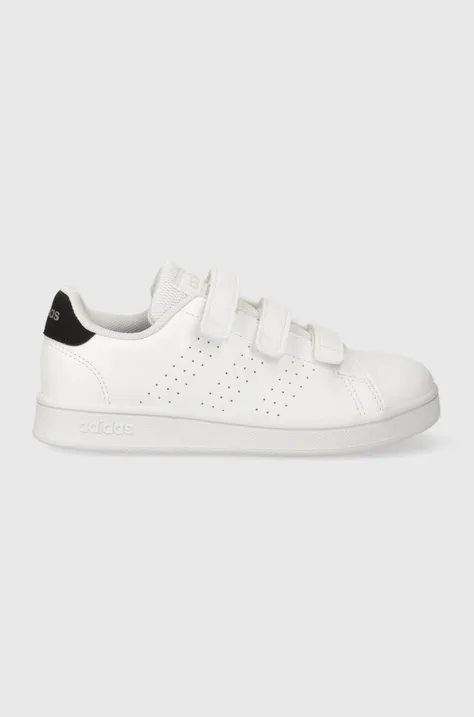 Παιδικά αθλητικά παπούτσια adidas ADVANTAGE CF C χρώμα: άσπρο