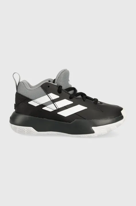 Παιδικά αθλητικά παπούτσια adidas Originals Cross Em Up Select χρώμα: μαύρο