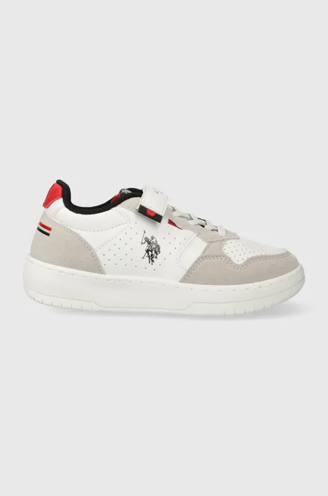 U.S. Polo Assn. sneakersy dziecięce kolor biały