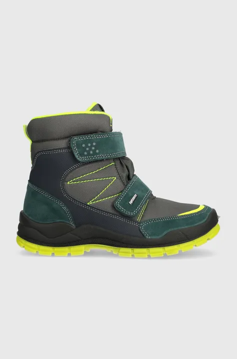 Παιδικές χειμερινές μπότες Primigi χρώμα: πράσινο