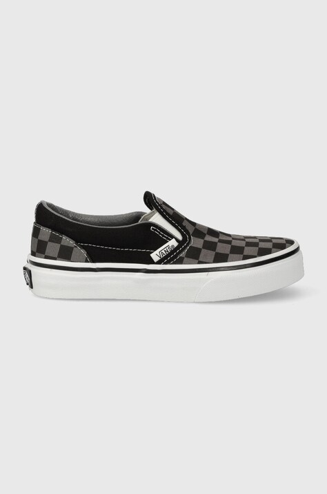 Vans tenisówki dziecięce UY Classic Slip-On VN000ZBUEO01 kolor szary