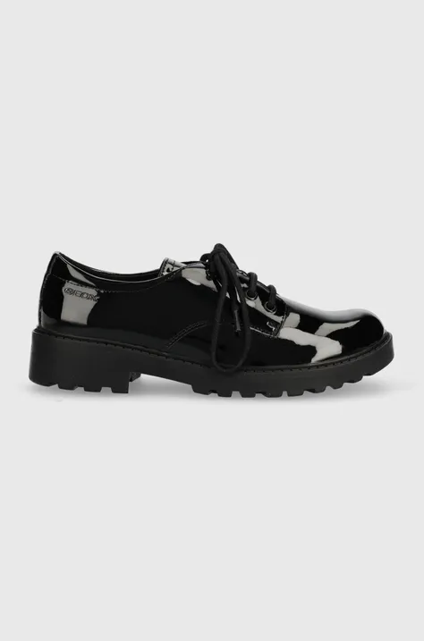 Κλειστά παπούτσια Geox χρώμα: μαύρο