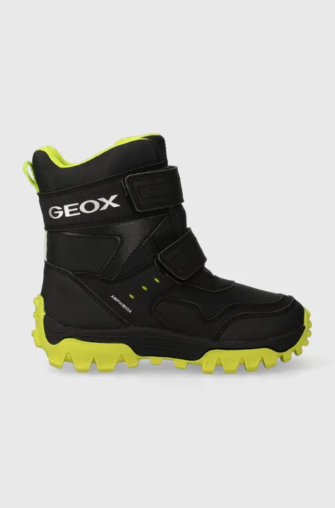 Otroški zimski škornji Geox J36FRC 0FUCE J HIMALAYA B ABX črna barva