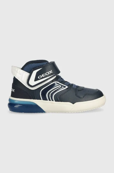 Παιδικά αθλητικά παπούτσια Geox χρώμα: ναυτικό μπλε