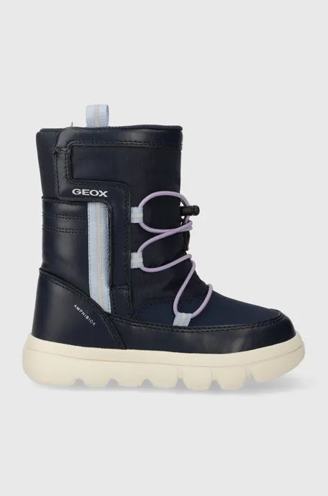Dječje cipele za snijeg Geox boja: tamno plava