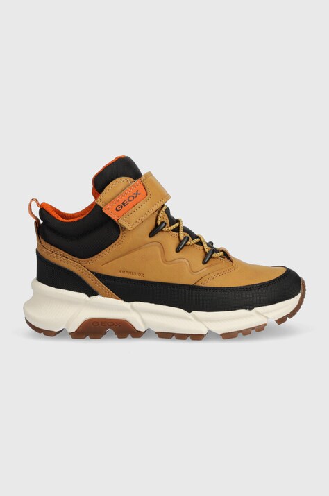 Geox buty zimowe dziecięce kolor żółty