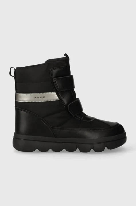 Παιδικές χειμερινές μπότες Geox J36LFB 0FU54 J WILLABOOM B AB χρώμα: μαύρο