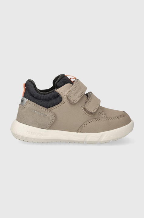 Дитячі туфлі Geox B365EA 032FU B HYROO WPF колір бежевий