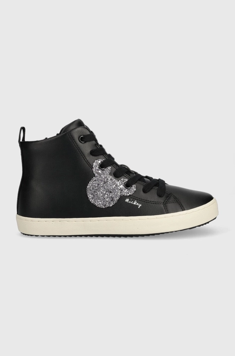 Geox sneakers pentru copii x Disney culoarea negru