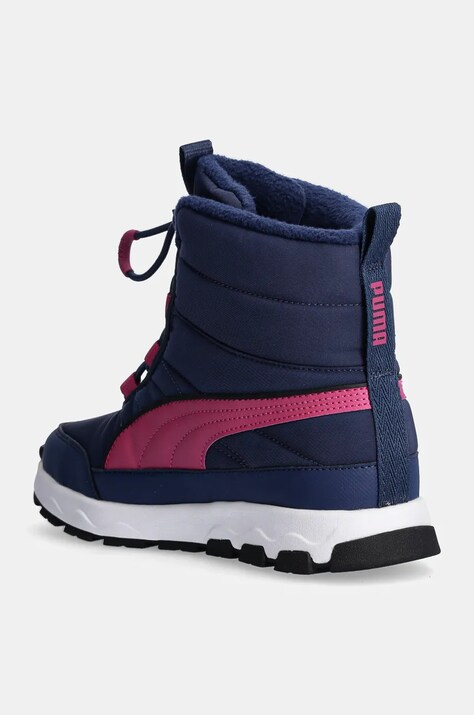 Дитячі зимові черевики Puma Evolve Boot Jr — AW23-OBK0ZE, темно-синій — фото 3