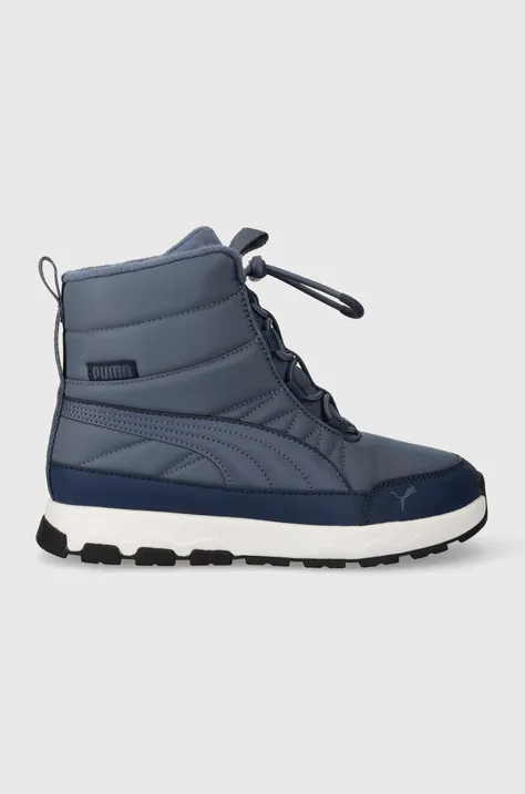 Puma buty zimowe dziecięce Evolve Boot Jr kolor niebieski