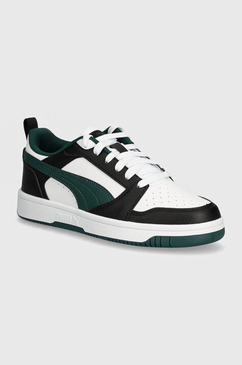 Дитячі кросівки Puma Rebound V6 Lo Jr колір чорний