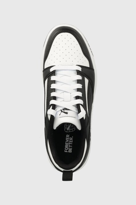 Дитячі кросівки Puma Rebound V6 Lo Jr — AW23-OBK0ZO, чорний — фото 4