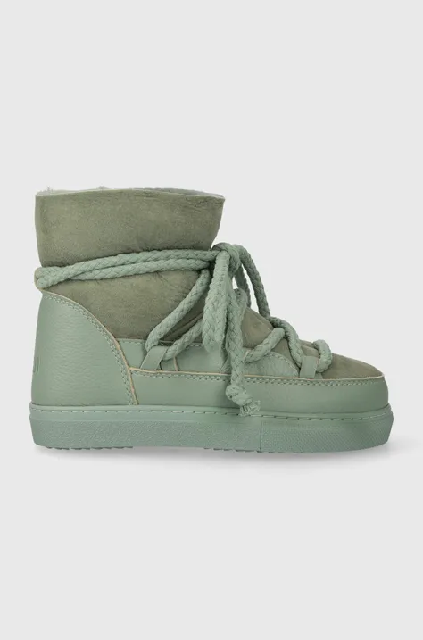 Dječje kožne cipele za snijeg Inuikii boja: zelena