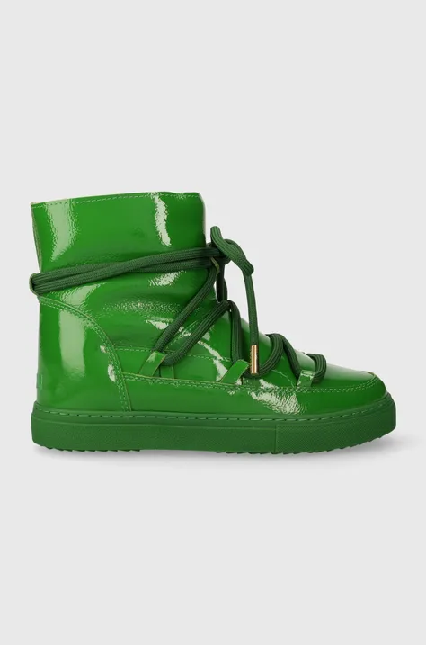 Δερμάτινες μπότες χιονιού Inuikii χρώμα: πράσινο