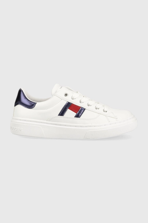 Детские кроссовки Tommy Hilfiger цвет белый