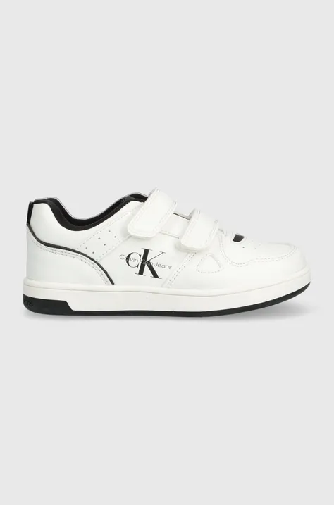Calvin Klein Jeans sneakersy dziecięce kolor biały