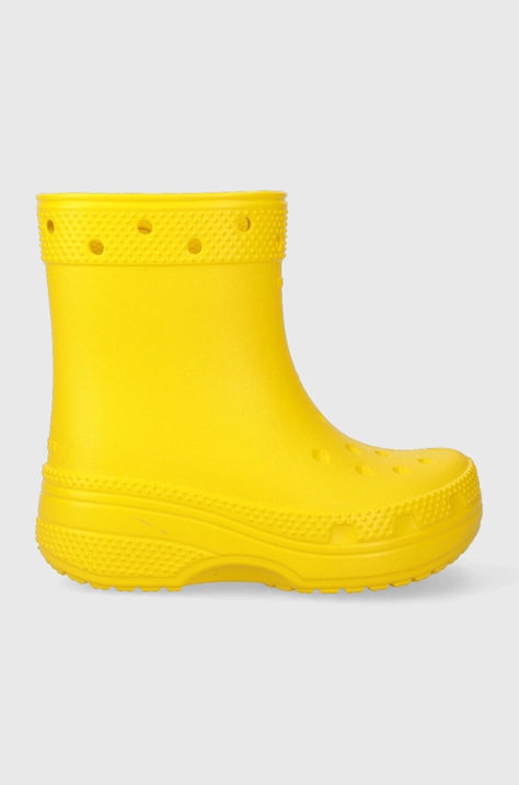 Crocs cizme copii culoarea galben