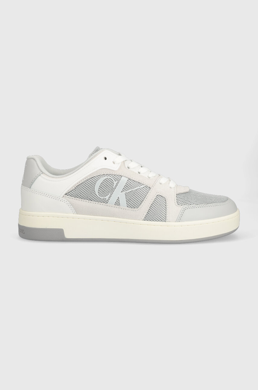 Calvin Klein Jeans sneakersy BASKET CUPSOLE LACEU kolor szary YM0YM00707