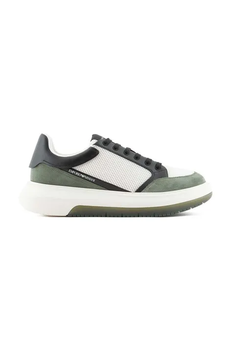 Emporio Armani sneakersy kolor zielony X4X633 XN885 T095