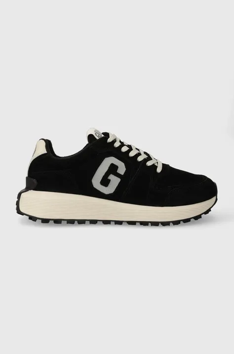 Gant sneakers din piele intoarsă Ronder culoarea negru, 27633227.G00