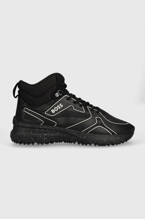 BOSS sneakersy Owen-HKNG kolor czarny 50498923