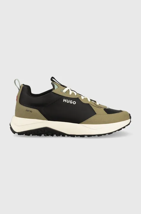 HUGO sneakersy Kane kolor zielony 50498687