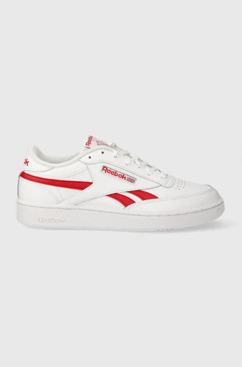 Δερμάτινα αθλητικά παπούτσια Reebok Classic CLUB C χρώμα: άσπρο