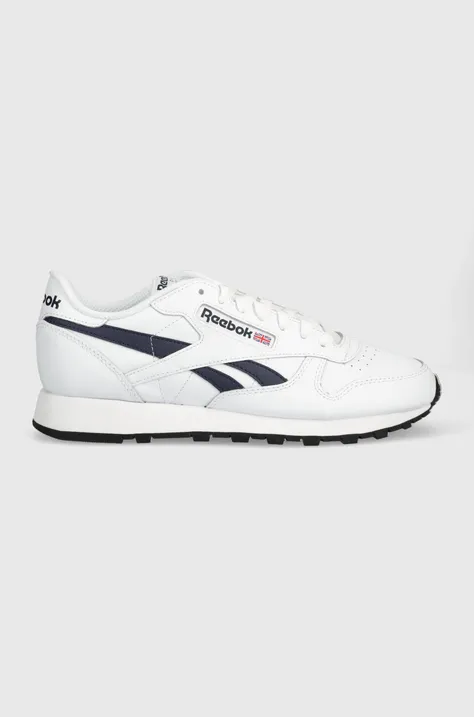 Δερμάτινα αθλητικά παπούτσια Reebok Classic CLASSIC LEATHER χρώμα: άσπρο