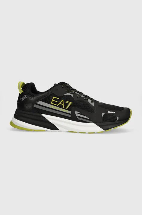 EA7 Emporio Armani sneakers culoarea negru, X8X156 XK360 S888