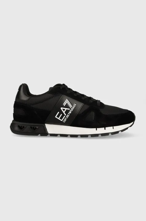Sneakers boty EA7 Emporio Armani černá barva, X8X151 XK354 A120