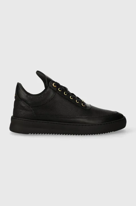 Filling Pieces leather sneakers Low Top Aten black color 10126591847