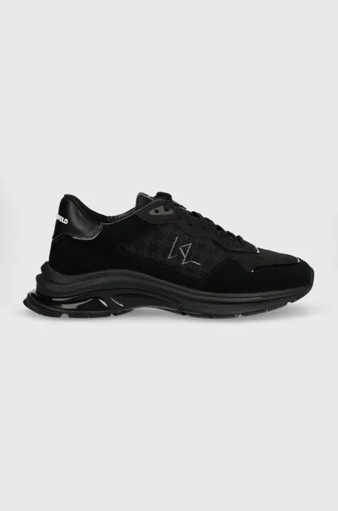 Αθλητικά Karl Lagerfeld LUX FINESSE χρώμα: μαύρο, KL53165A F3KL53165A