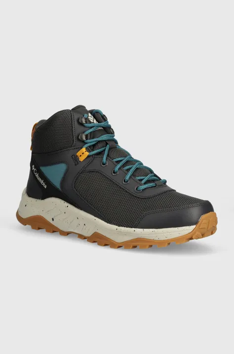 Cipele Columbia Trailstorm Ascend Mid WP Trailstorm za muškarce, boja: crna, sa srednje toplom podstavom