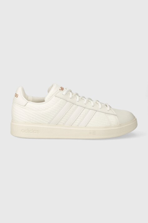adidas sneakers GRAND COURT culoarea alb