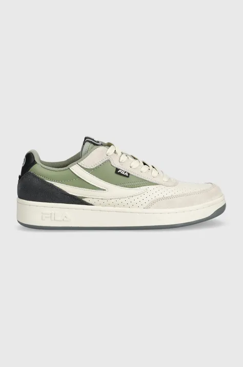 Δερμάτινα αθλητικά παπούτσια Fila SEVARO χρώμα: πράσινο