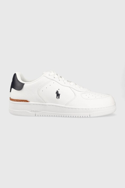 Polo Ralph Lauren sneakers Masters Crt culoarea alb, 809891791004