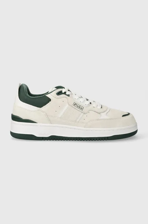 Polo Ralph Lauren sneakers Masters Sprt culoarea alb, 809913399004