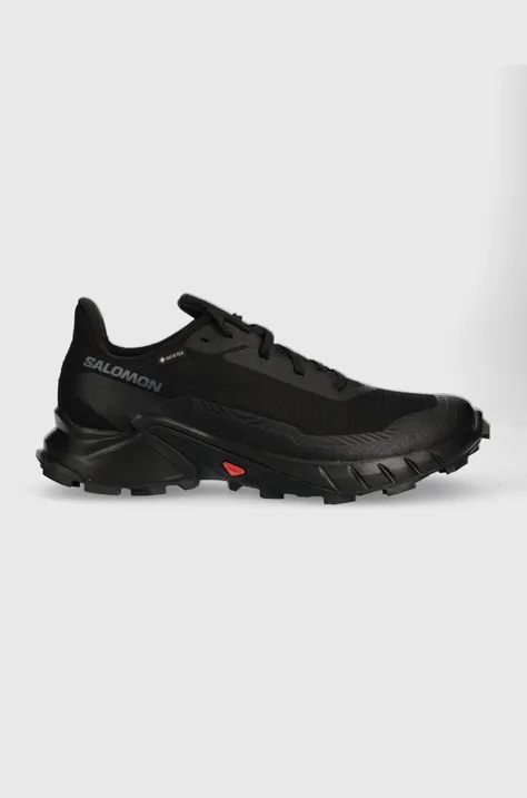 Παπούτσια Salomon Alphacross 5 GTX χρώμα: μαύρο