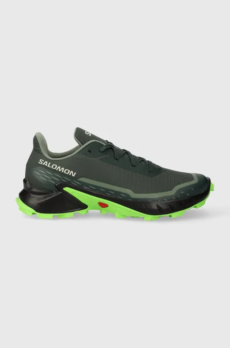 Topánky Salomon Alphacross 5 zelená farba