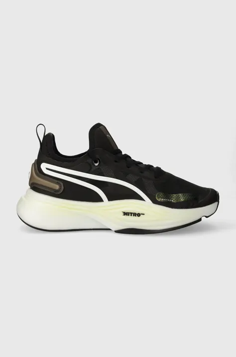 Αθλητικά παπούτσια Puma PWR Nitro Squared χρώμα: μαύρο